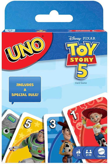 Επιτραπέζιο Παιχνίδι UNO Toy Story 5 για 2-10 Παίκτες 7+ Ετών JLN03 (IT) Mattel