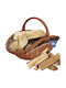 Kotarbau Wooden Beige Firewood Storage Basket