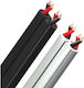 Audioquest Rocket 11 Lautsprecherkabel Bulk Schwarz Verkauf pro Meter Rock11164b