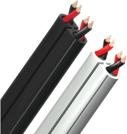 Audioquest Rocket 11 Lautsprecherkabel Bulk Schwarz Verkauf pro Meter Rock11164b