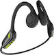 SBS Bone Conduction Bluetooth Handsfree Headphones with Sweat Resistance Black