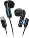 SBS Earbud Bluetooth Handsfree Black Earphones