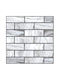 Panouri Decorative 3D Autoadezive Gri 30x30cm