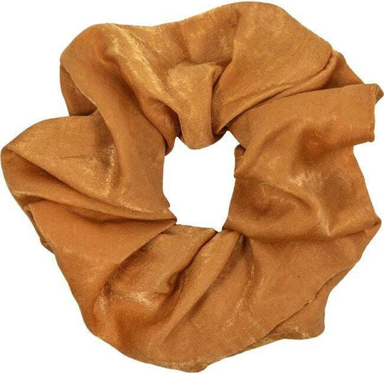 Chandelier Elastic de Păr Scrunchie XL Monocrom Auriu