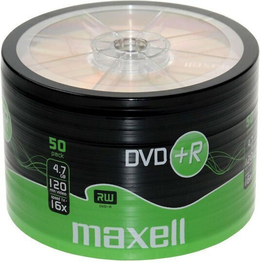 Maxell DVD+R Inscripționabil 16x 4.7GB Cutie Cake 1 Buc