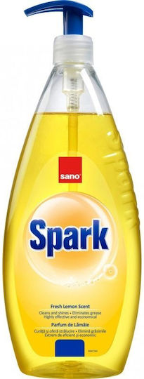 Detergent Lichid De Spălat Vase Sano Spark Lămâie 700 Ml