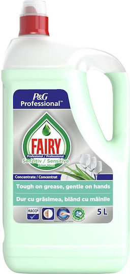 Fairy Flüssiges Spülmittel Vase 5 L Sensitiv