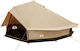 vidaXL Camping Tent Teepee Brown 348cm