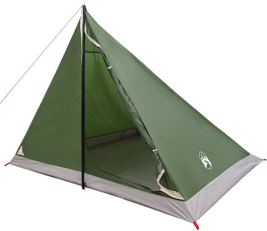 vidaXL Σκηνή Camping Teepee Πράσινη 4 Εποχών για 4 Άτομα 248x227x170εκ.
