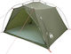 vidaXL 185t Camping Tent Tunnel Green 4 Seasons...