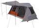 vidaXL Σκηνή Camping Τούνελ Γκρι 400x278x182εκ.