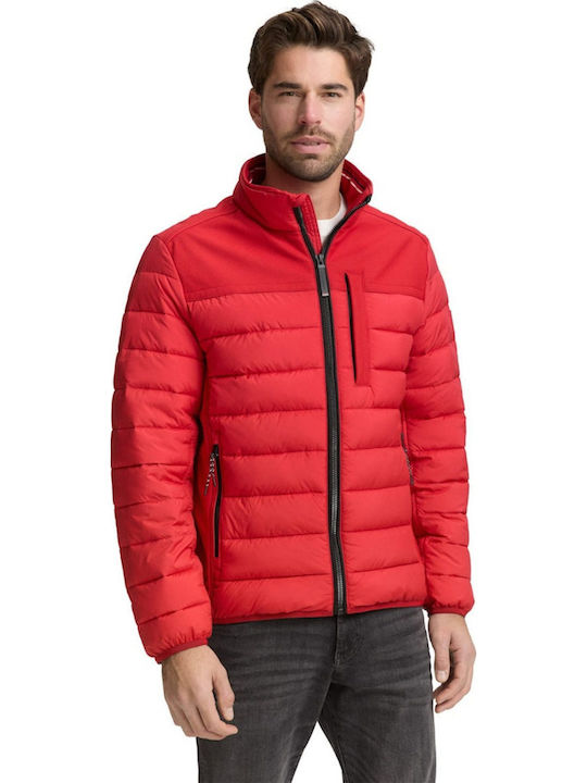 Tom Tailor Puffer Jacket Red