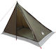 vidaXL Σκηνή Camping Teepee Καφέ 4 Εποχών για 4...