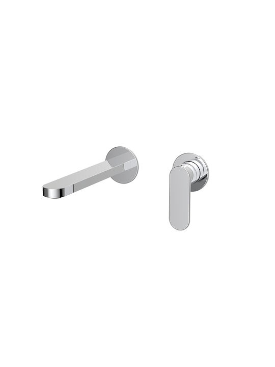 Orabella Aspen Built-in Mixer & Spout Set for Bathroom Sink Bronze