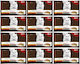 Gourmet Nasses Katzenfutter mit Huhn, Rindfleisch, Forelle, Fisch, Fleisch, Gemüse und Spinat 48x85g