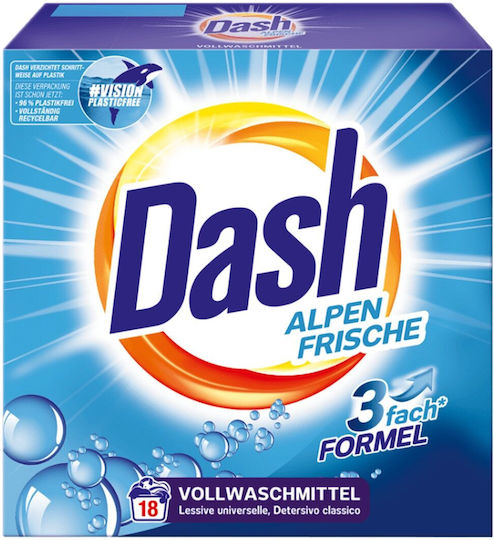 Dash Detergent Automat Pulbere de Curățare pentru Utilizare Generală cu Acțiune Dezinfectantă 1.17kg