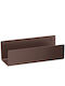 Sanco SH-0502-W30-A75 Wall Mounted Bathroom Shelf Metallic Brown