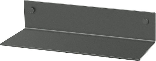 Sanco SH-0503-W30-M118 Wandmontiertes Badezimmerregal Metallisch Grau