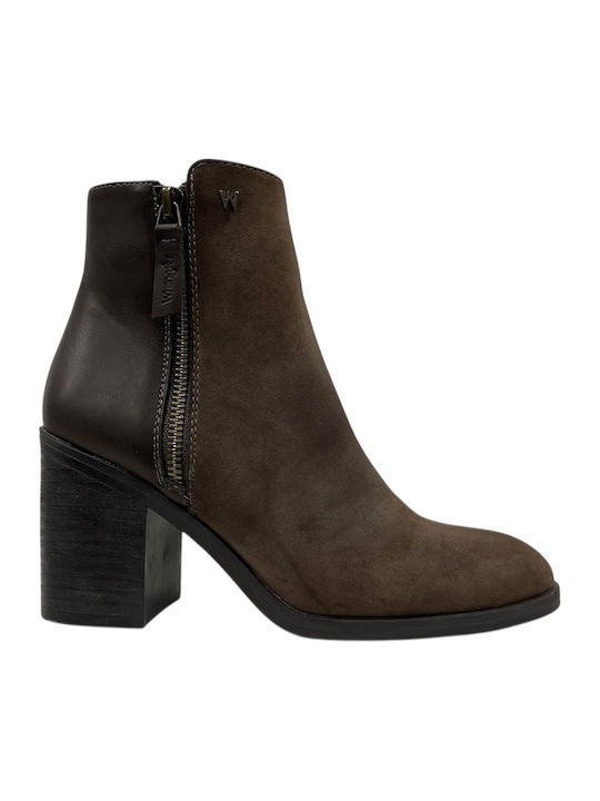 Mid Women's Ankle Boots Brown