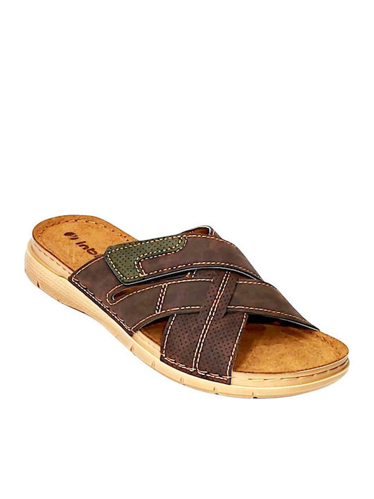 Men's Sandals in Brown Colour VI27-BROWN
