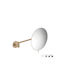 Sanco Magnifying Brown Bathroom Mirror