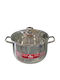 TnS No22 Deep Stainless Steel Pot 22cm