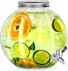Excellent Houseware Glass Beverage Dispenser with Spigot 5.5lt