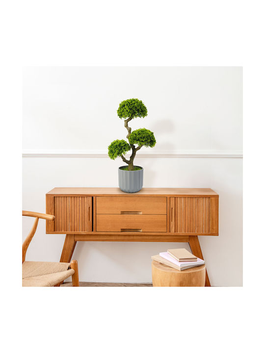 Bonsai Artificial Decorativ 55x27 Cm Plantă Artificială Realistă Pentru Casă Birou