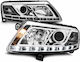 Φανάρια Dayline Εμπρός Χρώμια Xenon Audi A6 4f 2004-2009 Lpau75