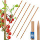 Kotarbau Wooden Stakes Tomatoes Vegetables Garden Support Trees Bushes 60 Cm Set 5 Pcs
