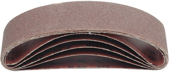 Vorel Tαινία Λείανσης K80 75x533mm Σετ 5τμχ
