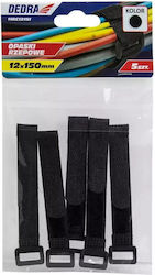 Dedra Γυαλόχαρτο 12x150mm Σετ 10τμχ