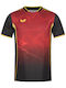 Ping Pong Shirt Butterfly Sutairu Black Red
