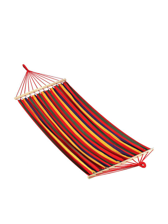 Fabric Hammock Red 80x200x200cm