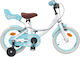 vidaXL 14" Παιδικό Ποδήλατo BMX Λευκό