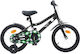 vidaXL 14" Παιδικό Ποδήλατo BMX Μαύρο