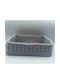 Aristourgimata Bamboo Gray Storage Basket