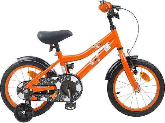 vidaXL 16" Παιδικό Ποδήλατo BMX Πορτοκαλί