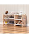 Homeone Homeone Spielzeugkisten aus Kunststoff Cute Bear Rosa