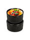 Vilde Round Heat-Resistant Cookware for Souffle Made of Porcelain 10x5cm 2 Pieces