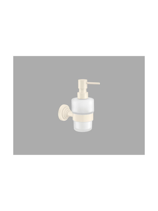 Sanco 120522-M102 Wandmontierter Glasspender Beige