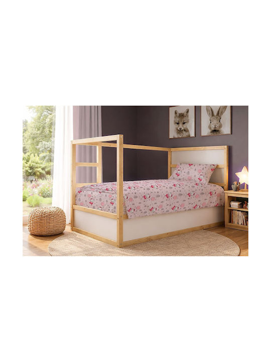 Dimcol Ballerina Bear 598 Cearceaf Pentru Copii...