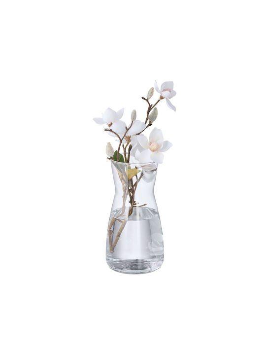 Relaxdays Vază Decorativă Din Sticlă Transparentă 10.5xÎ20cm