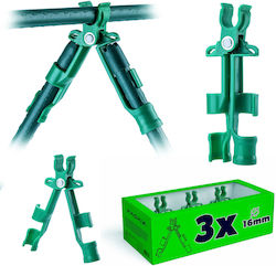 Kadax Adjustable Top Connector Garden Poles 16 Mm 3 Pcs