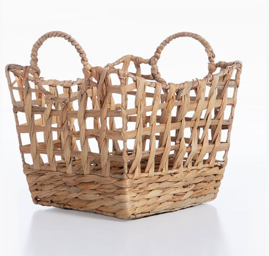 Nef-Nef Homeware Grant Dekorative Körbchen Korbweide Beiges 36x26x26,5cm