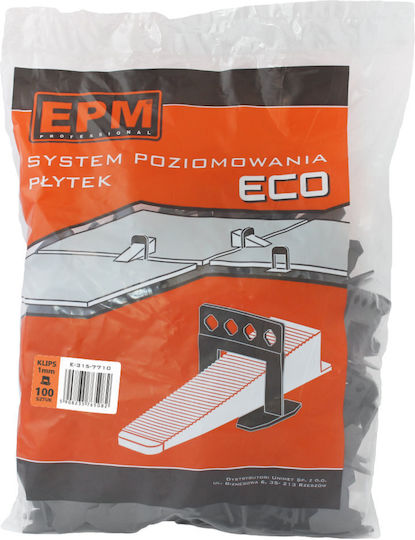 Tile Layout Clips Eco 100pcs 1mm E-315-7710