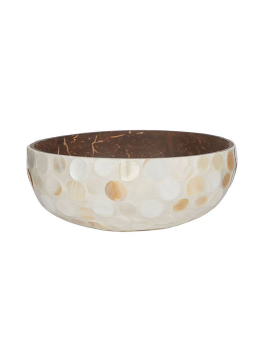 Butlers Bol De Servire Rotund Din Lemn Bej Cu Diametrul 14 Cm