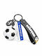 Breloc Flippy Model Minge De Fotbal Mesaj Următoarea Oprire Stadion De Fotbal Cupa Mondială Accesoriu Chei Rucsac Material Acrilic 50 G Albastru Negru
