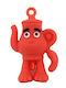 Silicone Keychain Flippy Brainrot Teapot Figurine Sahur 4 Cm Red