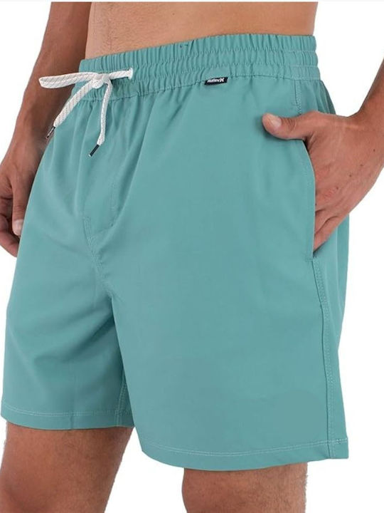 Herren-Bademode Kurze Hosen Petrol Blau